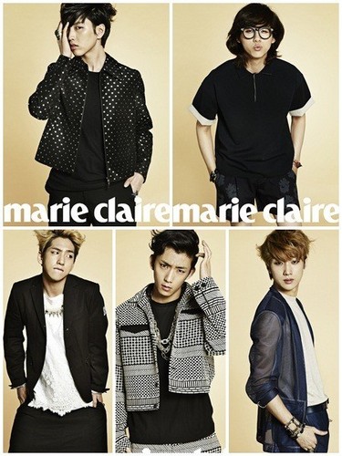 B1A4 for ‘Marie Claire’