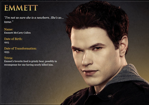  Cullen Character Cards