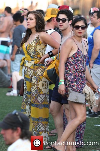  Darren Criss & Mia Swier at Coachella 2013
