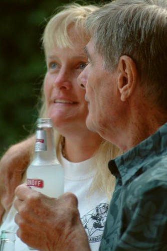  Debbie Rowe with Uncle Bob NEW pic! (2013)