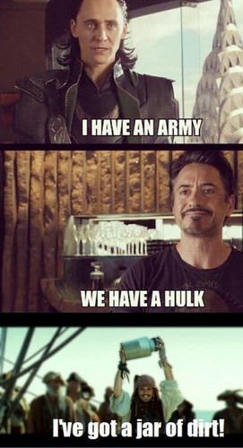  Jack vs. Loki vs. Iron man