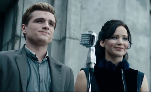  Katniss & Peeta - Catching api, kebakaran teaser trailer
