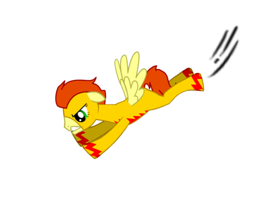  Kid Flash as a gppony, pony