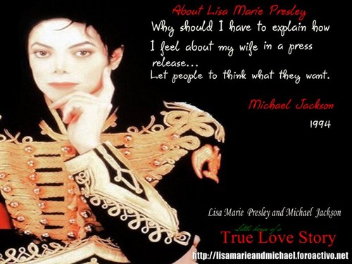  Michael's Feelings For Lisa Marie Presley