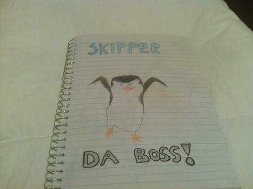  My first attempt at drawing Skipper