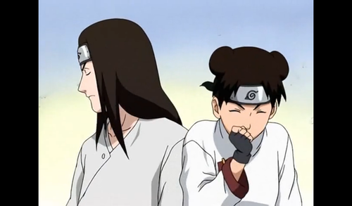  Offended Neji and Fun-making Tenten