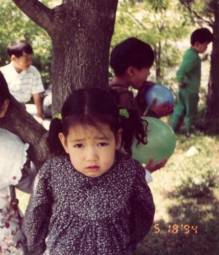 Park Shin Hye Childhood