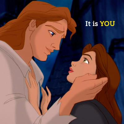 Prince Adam and Belle ♥
