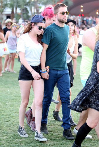  Rob and Kristen at Coachella (2013)