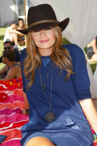 Stana Katic | LACOSTE LIVE 4th Annual Desert Pool Party