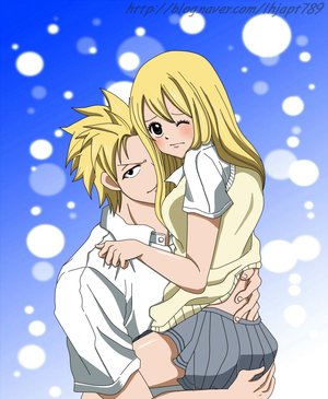  Sting Eucliffe and Lucy Heartfilia