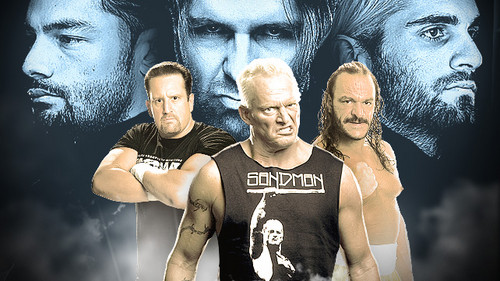  The Shield vs Tommy Dreamer,Sandman,Sabu