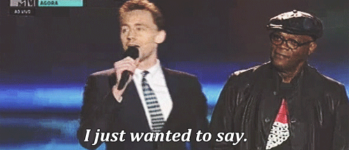  Tom Hiddleston MTV movie awards 2013