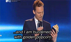  Tom Hiddleston mtv movie awards 2013
