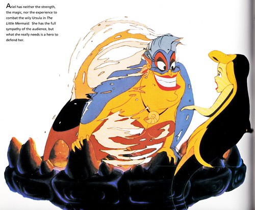  Walt डिज़्नी Production Cels - Ursula & Princess Ariel