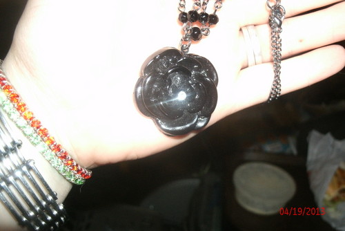  Gothic rose rosary my hubby bought me