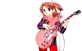  gitaar anime girl
