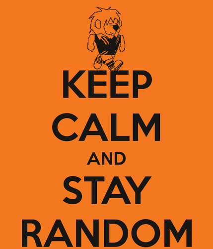  keep calm and stay Zufällig