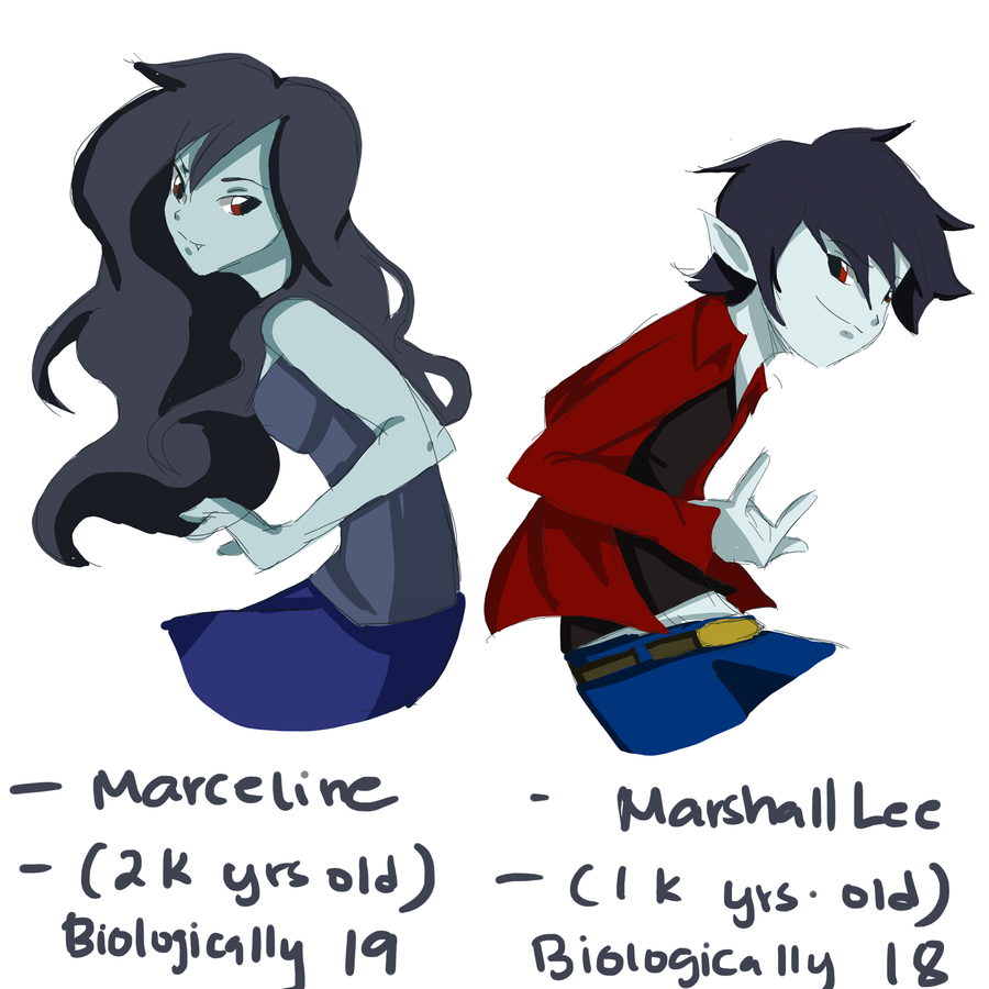 marceline and marshall lee - Adventure Time người hâm mộ Art (34228586) -  fanpop