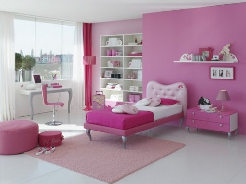  담홍색, 핑크 room