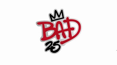  "25th" Anniversary Edition Of "BAD" Logo