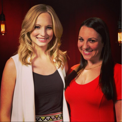  Candice at the TV Guide studios [01/05/13]