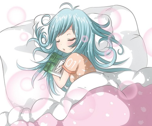  Hatsune Miku Sleeping