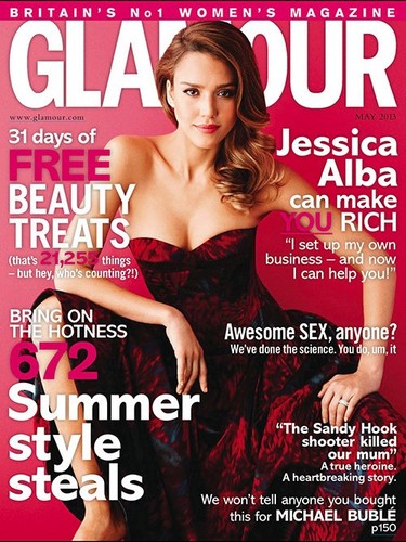  Jessica - Magazine Scans 2013 - Glamour UK