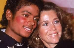  Michael And Actress, Jane Fonda