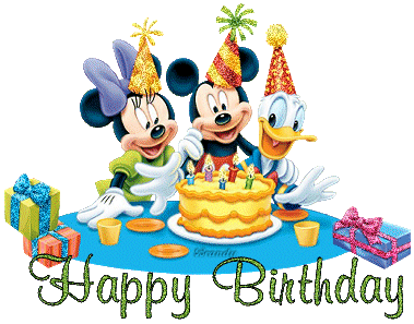 Mickey Birthday card