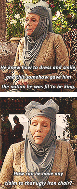 More Dame Diana on GOT