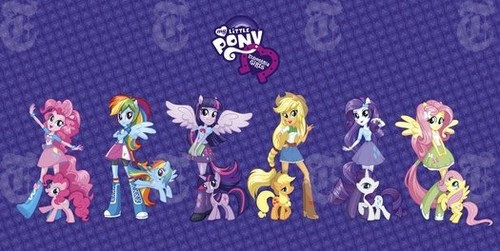  My Little Pony: Equestria Girls (With Logo And Official Info)