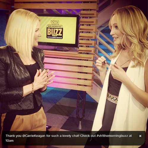  New Twitter pic - Candice with Carrie Keagan [02/05/13]