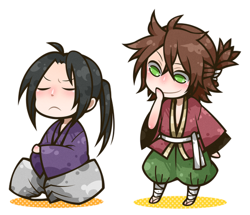  Souji and Hijikata