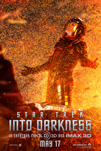  ngôi sao Trek into Darkness Poster