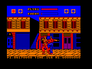  strada, via Fighter (1988) screenshot