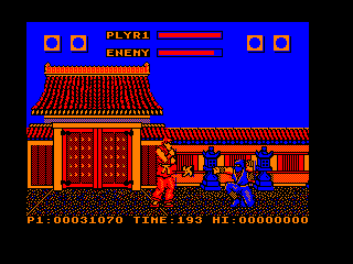  đường phố, street Fighter (1988) screenshot