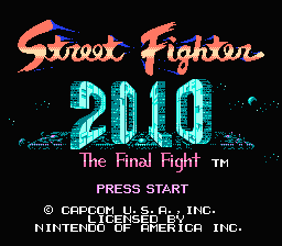 Street Fighter 2010: The Final Fight screenshot