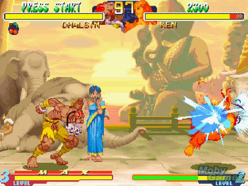  রাস্তা Fighter Alpha 2 screenshot