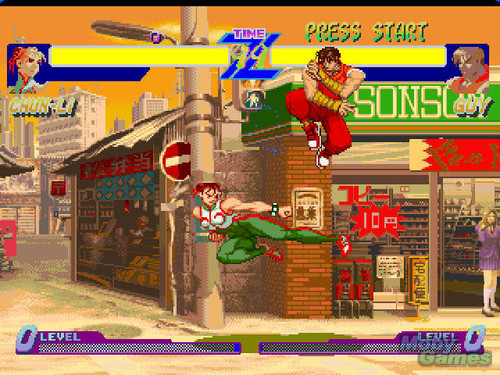  jalan, street Fighter Alpha: Warriors' Dreams screenshot