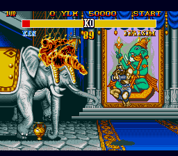  strada, via Fighter II': Special Champion Edition screenshot