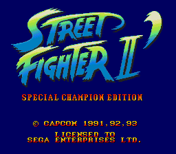  सड़क, स्ट्रीट Fighter II': Special Champion Edition screenshot