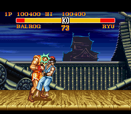  سٹریٹ, گلی Fighter II Turbo screenshot