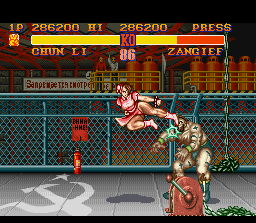  đường phố, street Fighter II screenshot