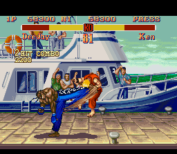  Super jalan, street Fighter II screenshot