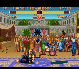  Super 街, 街道 Fighter II screenshot