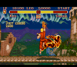  Super calle Fighter II screenshot