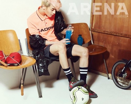 TEEN TOP goes sporty for ‘Arena’