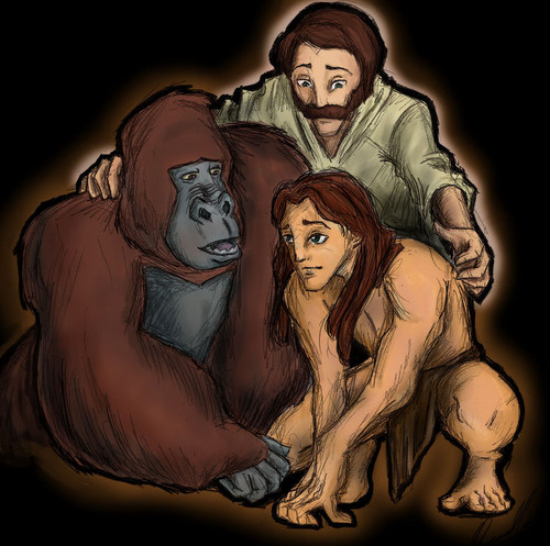  Tarzan, John Clayton and Kerchark