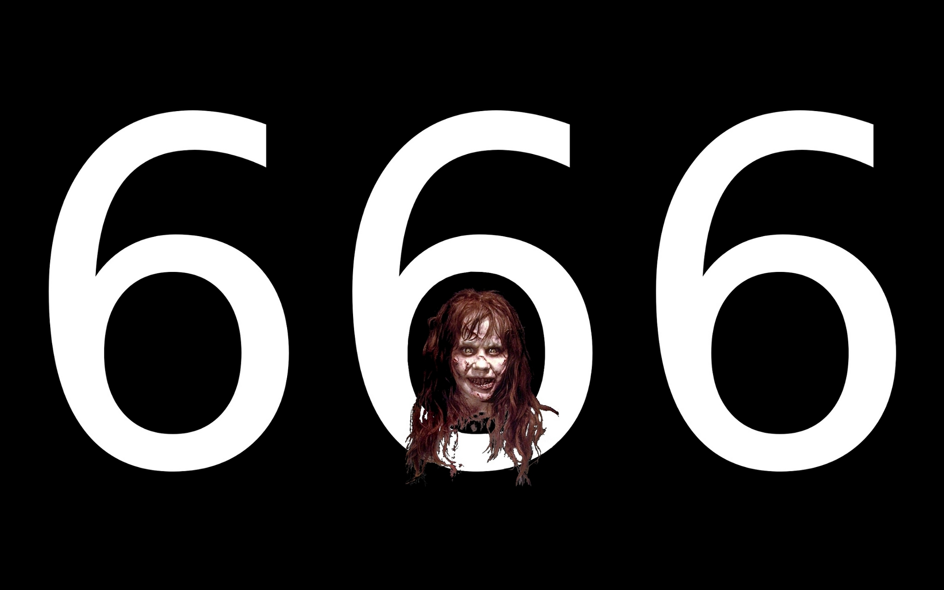 666. wallpaper. the exorcist. 